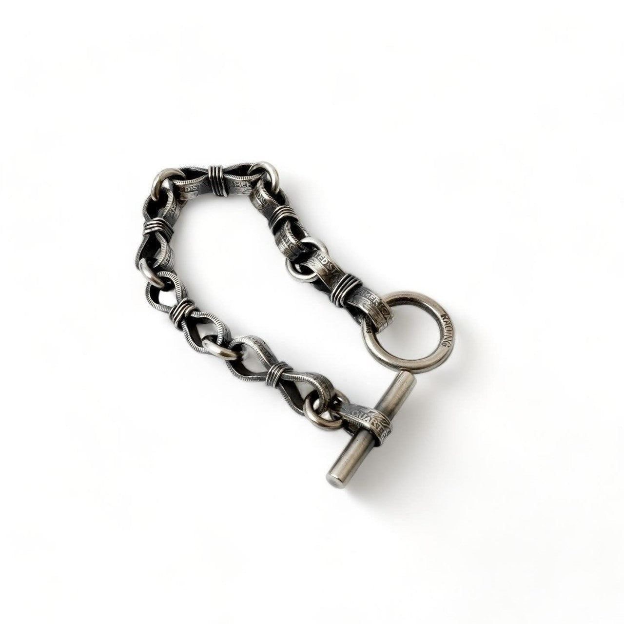 Coin Loop Chain Bracelet